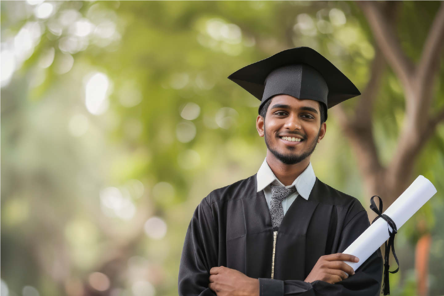 Asian woman backpacker or traveler with luggage with passport walking